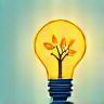 Icon symbolizing energy efficiency in operations